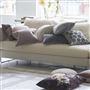 Brera Lino Cameo & Parchment Linen Cushion