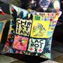 Arlecchino Wood Multicolore Decorative Pillow