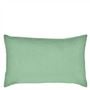 Biella Pale Jade & Olive Standard Pillowcase