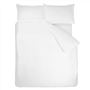 Tortona White Super King Duvet Cover