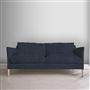 Milan 2.5 Seat Sofa - Natural Legs - Brera Lino Denim