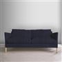 Milan 2.5 Seat Sofa - Natural Legs - Brera Lino Indigo