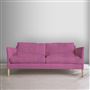 Milan 2.5 Seat Sofa - Natural Legs - Brera Lino Peony