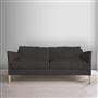 Milan 2.5 Seat Sofa - Natural Legs - Brera Lino Espresso