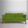 Milan 2.5 Seat Sofa - Walnut Legs - Brera Lino Leaf