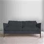 Milan 2.5 Seat Sofa - Walnut Legs - Brera Lino Dusk