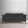 Milan 2.5 Seat Sofa - Walnut Legs - Brera Lino Espresso