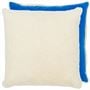 Mousson Chalk & Cerulean Cushion