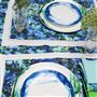 Delahaye Cobalt Table Linen