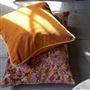 Odisha Rosewood Velvet Decorative Pillow