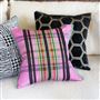 Manipur Noir Velvet Decorative Pillow