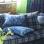 Bandipur Azure Cotton/Linen Cushion