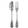 Brick Lane Silver Serving Spoon & Fork