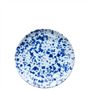 Blue Splatterware Salad Plate