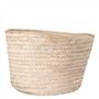 Large Round Palm Leaf Basket