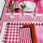 Saliya Fuchsia Runner, Placemats & Napkins 