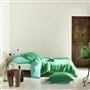 Biella Emerald & Aqua Pure Linen Bed Linen