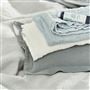 Biella Steel & Dove Pure Linen Bed Linen