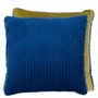 Cassia Cord Indigo Cushion 43x43cm - Without pad