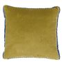 Cassia Cord Indigo Cushion - Reverse