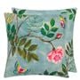 Papillon Chinois Teal Cushion 50x50cm - Without pad