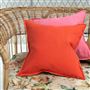 Coussin Brera Lino Nasturtium & Papaya Linen