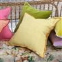 Brera Lino Mango & Maize Linen Decorative Pillow
