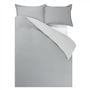 Biella Steel & Dove Superking Duvet Cover