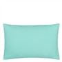 Biella Aqua Standard Pillowcase - Reverse
