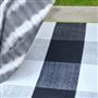 Saliya Outdoor Noir Runner Teppich