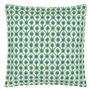 Outdoor Jaal Emerald Cushion