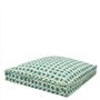 Outdoor Jaal Emerald Cushion