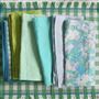 Lario Mint Linen Placemats & Napkins