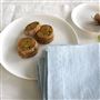 Lario Cloud Linen Table Cloth, Runner, Placemats & Napkins