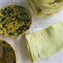 Lario Lemongrass Linen Placemats & Napkins