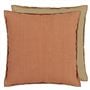 Brera Lino Brick & Turmeric Cushion