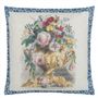 Flower Vase Parchment Cushion 