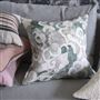Coussin Tapestry Flower Eau De Nil 