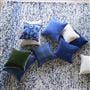 Abernethy Cobalt Wool Decorative Pillow
