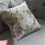 Eagle House Damask Seagrass Decorative Pillow