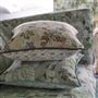 Coussin Eagle House Damask Limestone