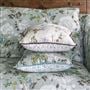 Eagle House Damask Limestone Cushion