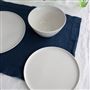 Lario Midnight Linen Placemats & Napkins