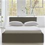 Square Loose Bed Low - Single - Rothesay - Pumice - Beech Leg