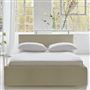 Square Loose Bed Low - Single - Elrick - Natural - Beech Leg