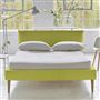 Pillow Low Bed - Double - Brera Lino Alchemilla - Beech Leg