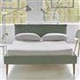 Pillow Low Bed - Double - Brera Lino Jade - Beech Leg