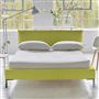 Pillow Low Bed - Double - Brera Lino Alchemilla - Metal Leg