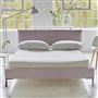 Pillow Low Bed - Double - Brera Lino Pale Rose - Metal Leg