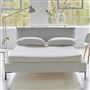 Pillow Low Bed - Double - Cassia Chalk - Metal Leg